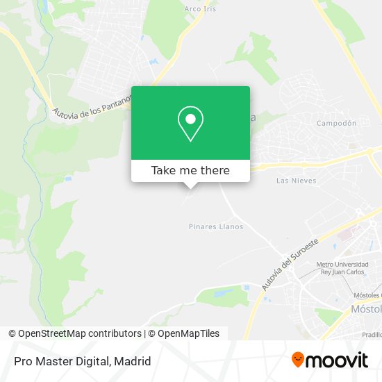 Pro Master Digital map