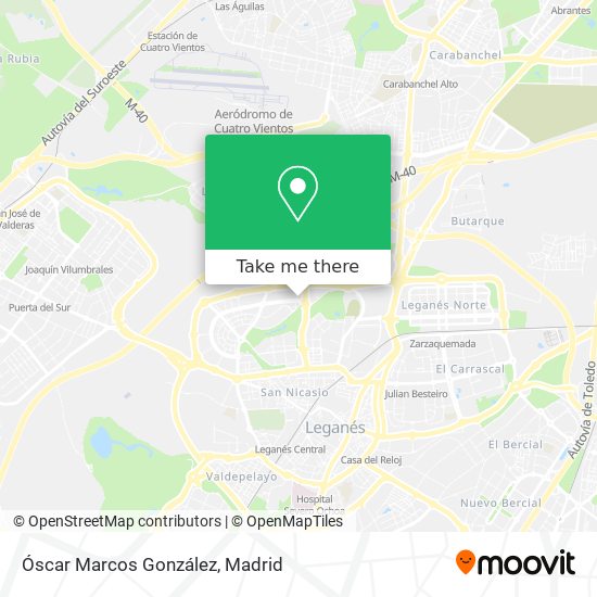 Óscar Marcos González map