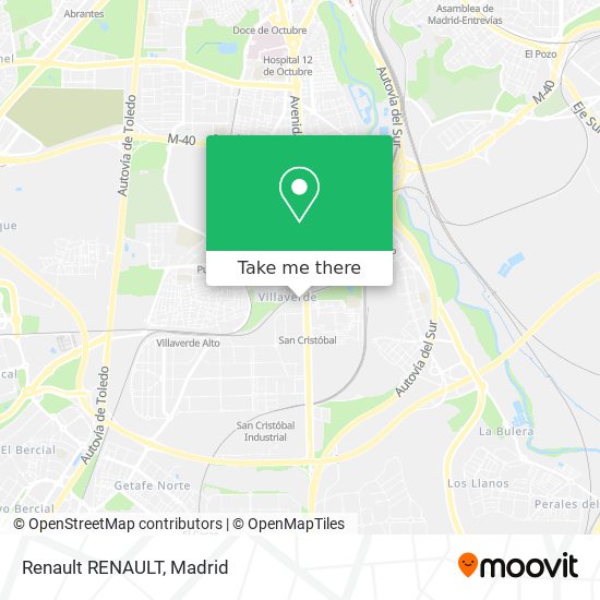 mapa Renault RENAULT