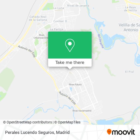 Perales Lucendo Seguros map