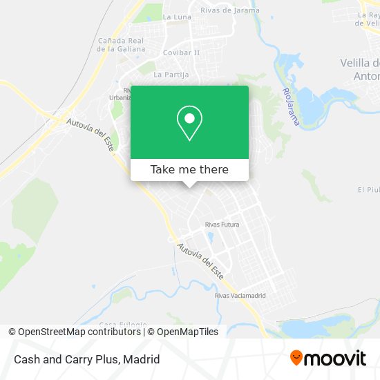 Cash and Carry Plus map