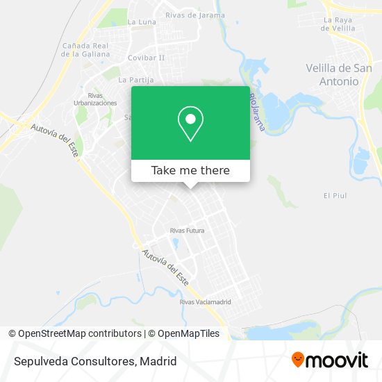 Sepulveda Consultores map