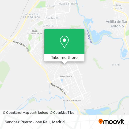 Sanchez Puerto Jose Raul map