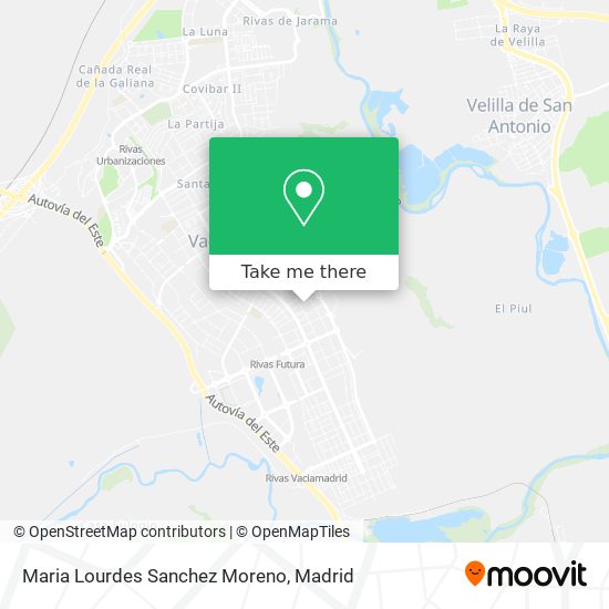 Maria Lourdes Sanchez Moreno map