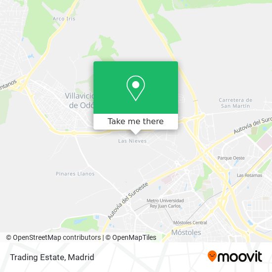 Trading Estate map