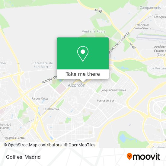 Golf es map