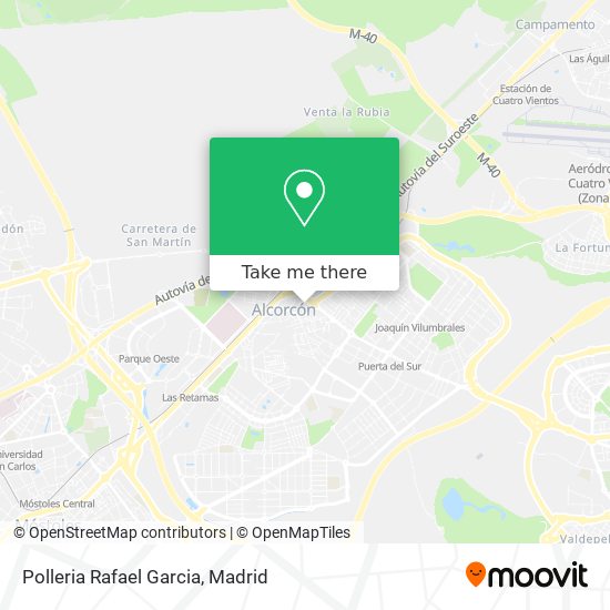 Polleria Rafael Garcia map