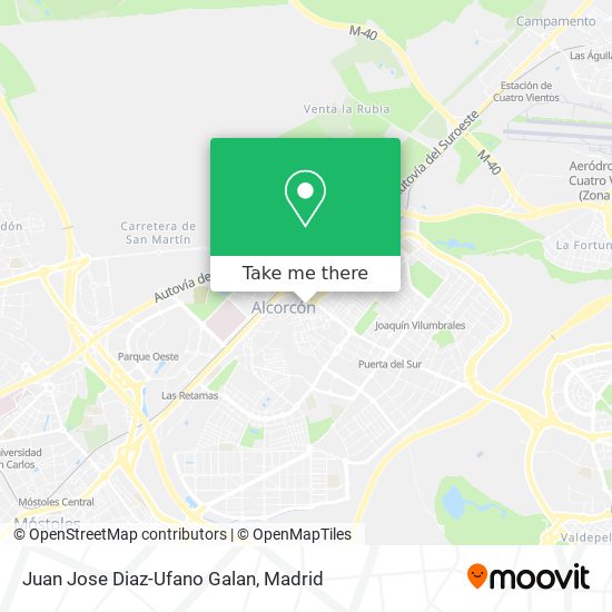 Juan Jose Diaz-Ufano Galan map