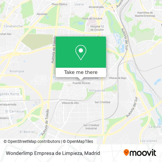 Wonderlimp Empresa de Limpieza map