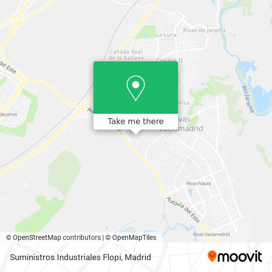 mapa Suministros Industriales Flopi