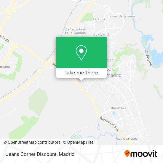 Jeans Corner Discount map