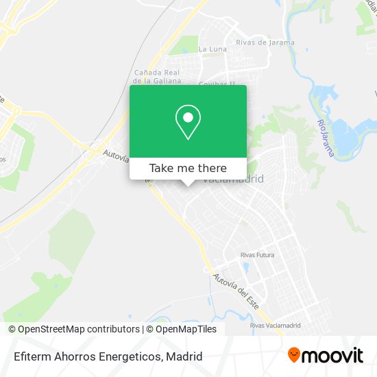 Efiterm Ahorros Energeticos map