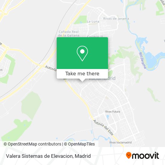 mapa Valera Sistemas de Elevacion