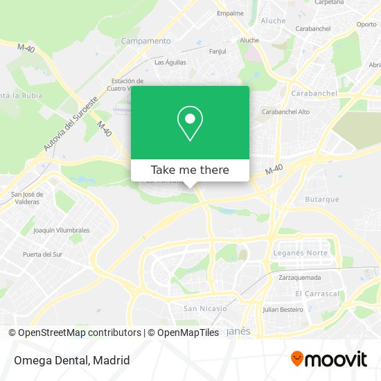 Omega Dental map