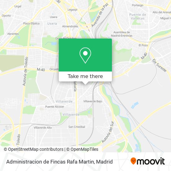 Administracion de Fincas Rafa Martin map