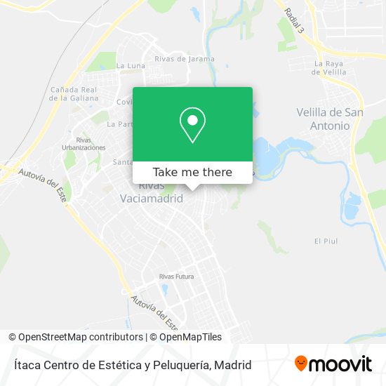 Ítaca Centro de Estética y Peluquería map