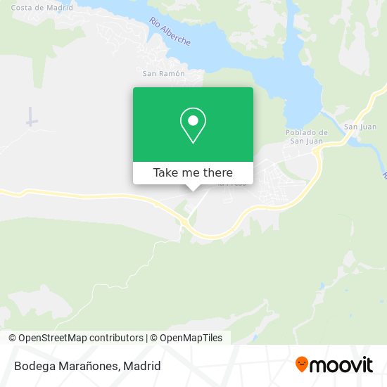 Bodega Marañones map