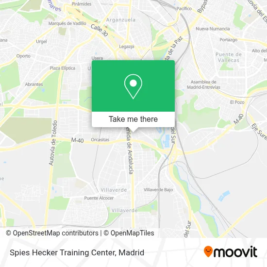 Spies Hecker Training Center map