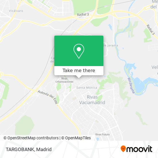 mapa TARGOBANK