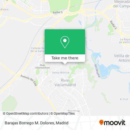 Barajas Borrego M. Dolores map