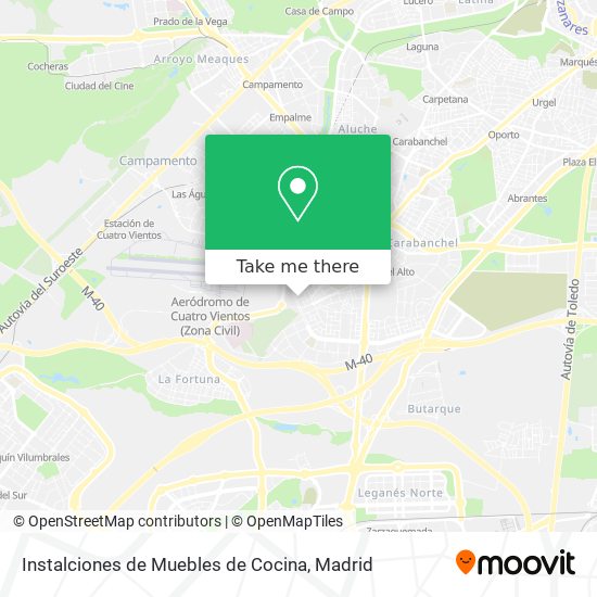 Instalciones de Muebles de Cocina map