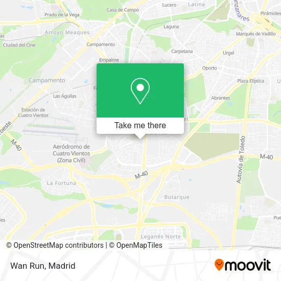 Wan Run map
