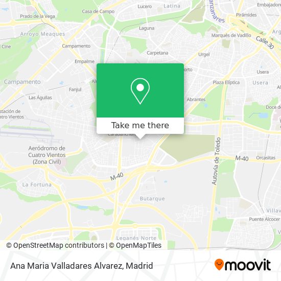 Ana Maria Valladares Alvarez map