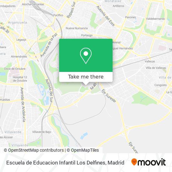 Escuela de Educacion Infantil Los Delfines map