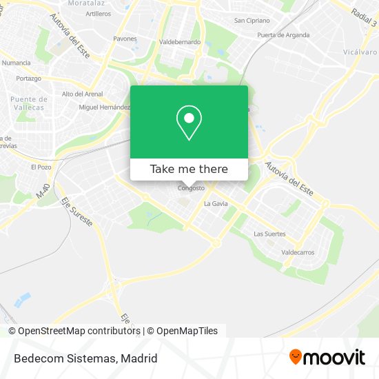 Bedecom Sistemas map