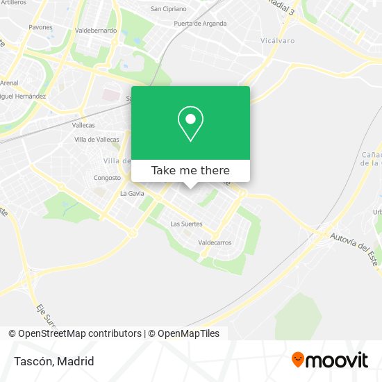 Tascón map