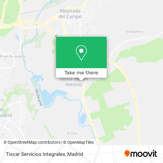 Tiscar Servicios Integrales map