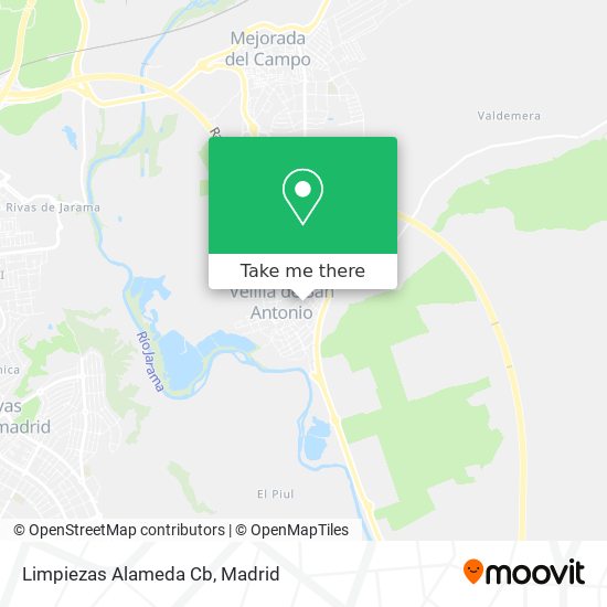 Limpiezas Alameda Cb map