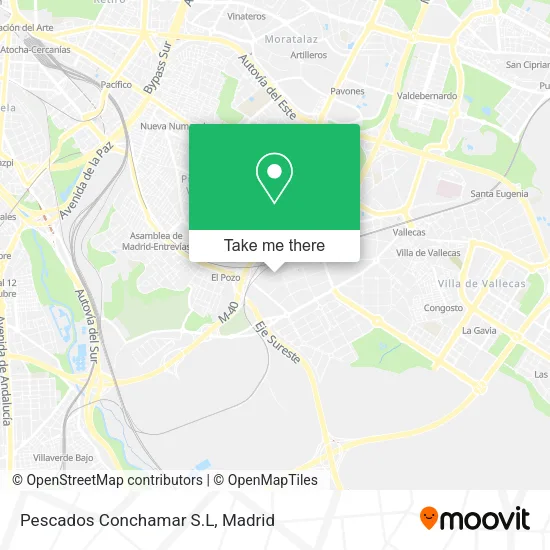 Pescados Conchamar S.L map