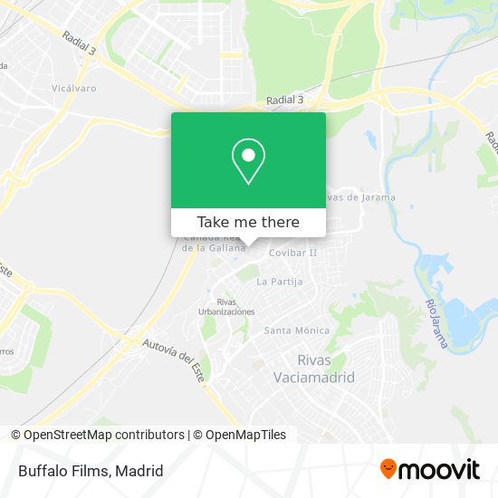 mapa Buffalo Films