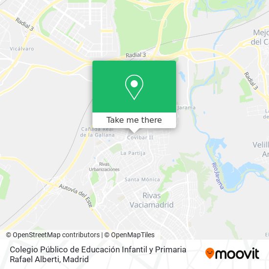 Colegio Público de Educación Infantil y Primaria Rafael Alberti map