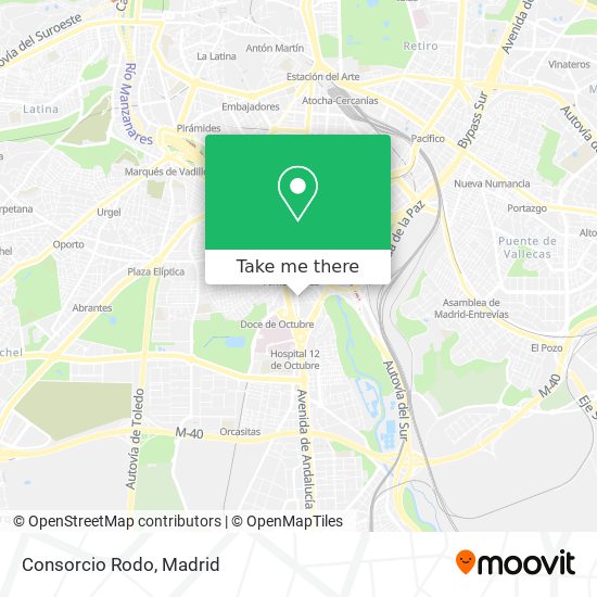 Consorcio Rodo map