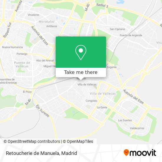 Retoucherie de Manuela map