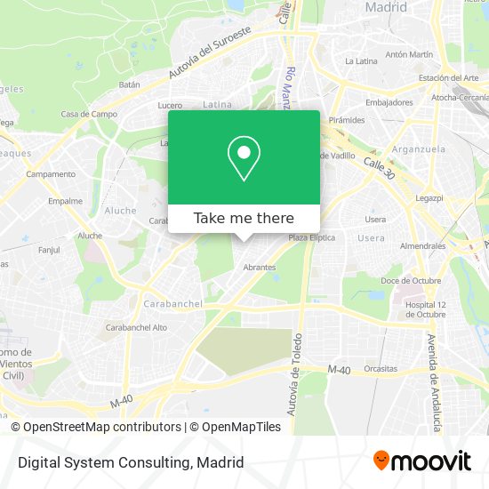 mapa Digital System Consulting