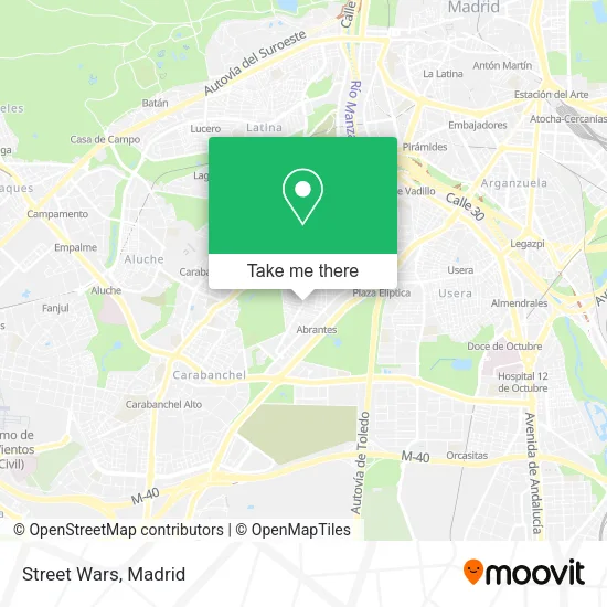 Street Wars map