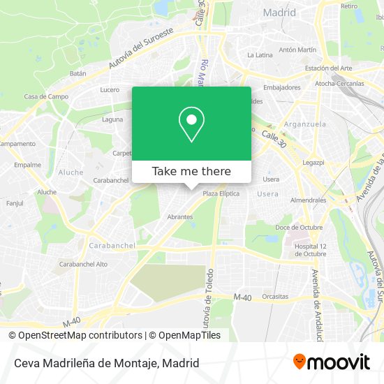 Ceva Madrileña de Montaje map