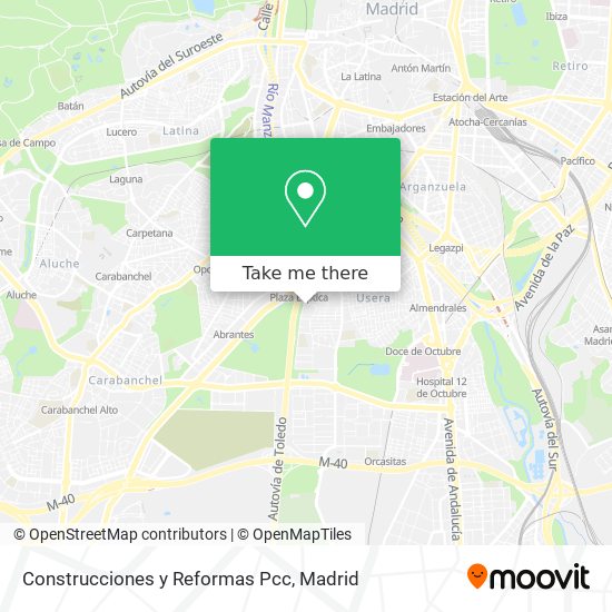 Construcciones y Reformas Pcc map