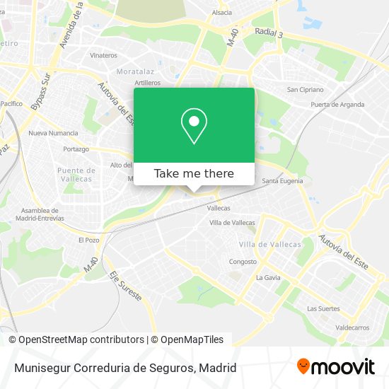 Munisegur Correduria de Seguros map