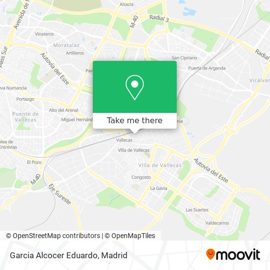 Garcia Alcocer Eduardo map