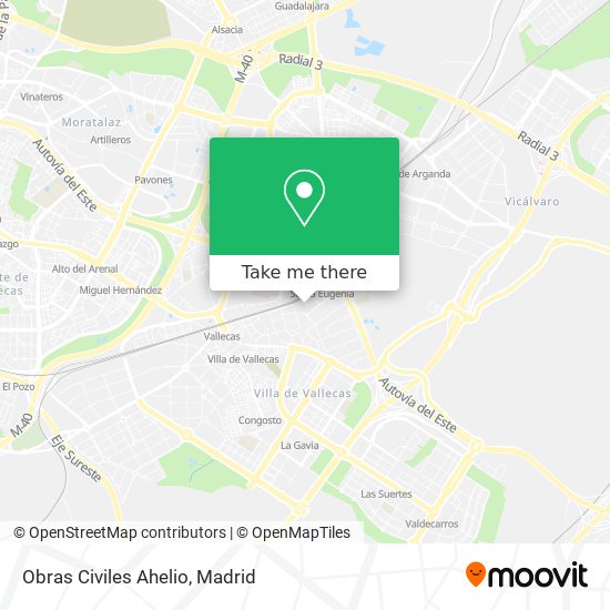 Obras Civiles Ahelio map