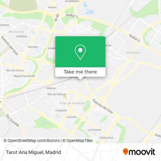 Tarot Ana Miguel map