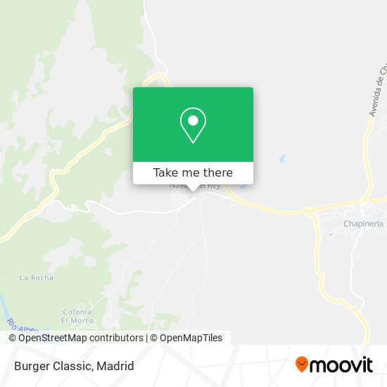 mapa Burger Classic