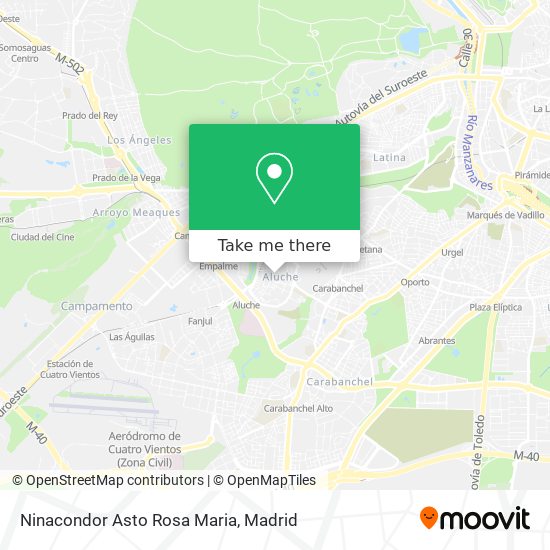 Ninacondor Asto Rosa Maria map
