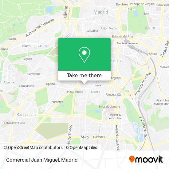 Comercial Juan Miguel map