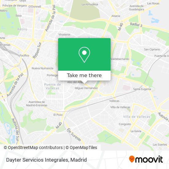 Dayter Servicios Integrales map