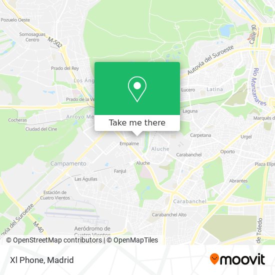 Xl Phone map